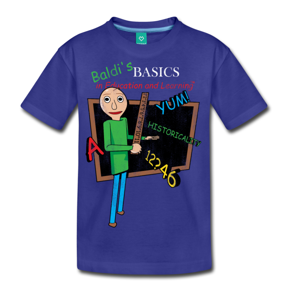 Baldi's Basics Characters Kids Printed T Shirt Various 