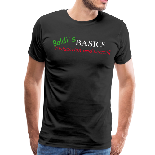 Baldi's Basics Logo T-Shirt (Mens) - black