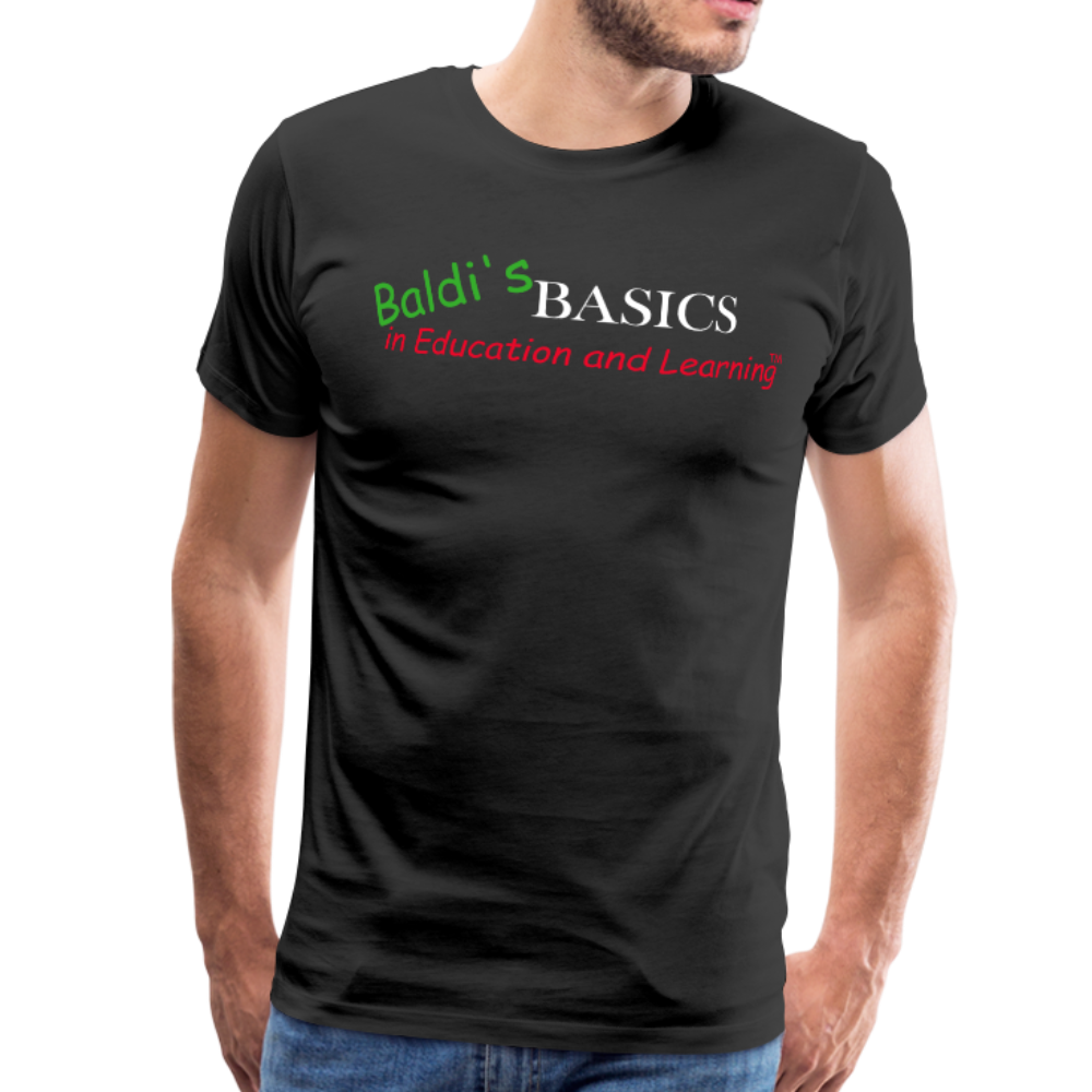 Baldi's Basics Logo T-Shirt (Mens) - black