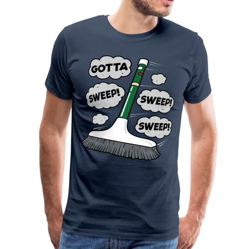 Gotta Sweep Sweep Sweep T-Shirt (Mens) - navy